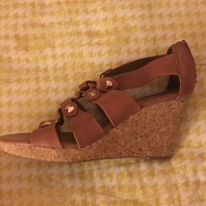 Ann Taylor cork wedges